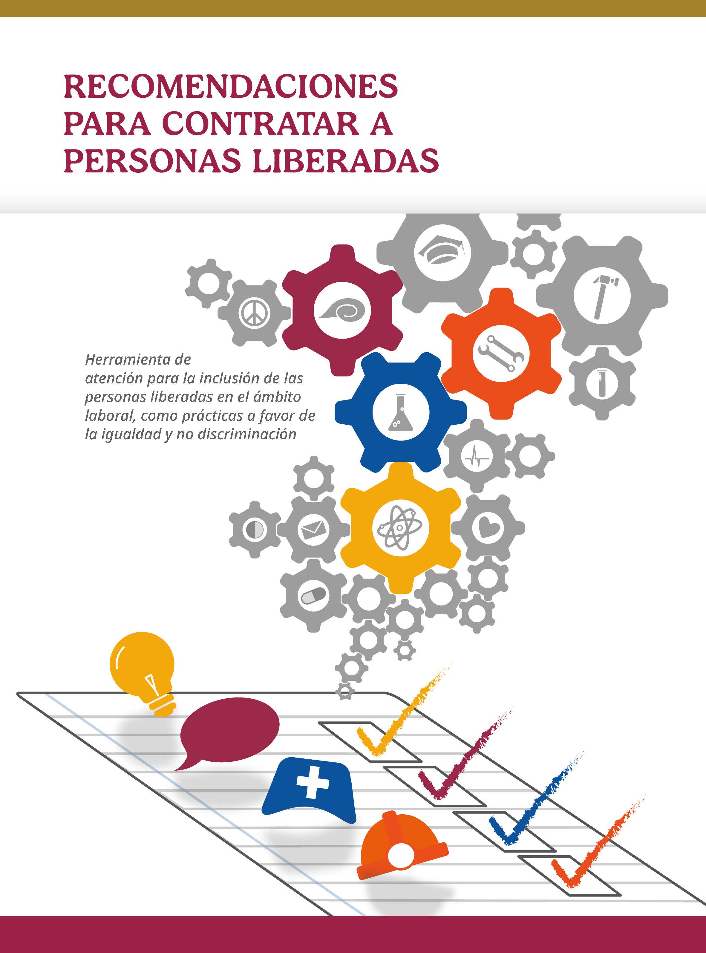 Portada: Recomendaciones para contratar a personas liberadas