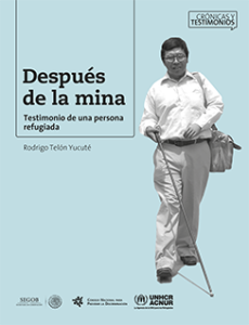 Portada: Después de la mina. Testimonio de una persona refugiada