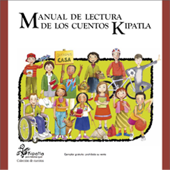 Portada: Manual de lectura de los cuentos Kipatla. Para tratarnos igual 1