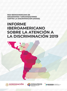 Portada: Informe iberoamericano sobre la atención a la discriminación 2019