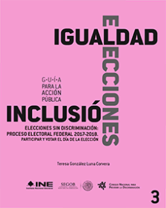 Portada: Guía para la acción pública: Elecciones sin discriminación 3. Participar y votar el día de la elección