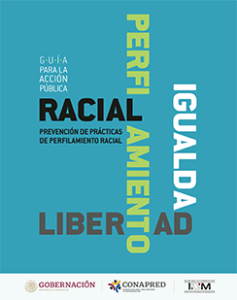 Portada: Guía para la acción pública: Prevención de prácticas de perfilamiento racial